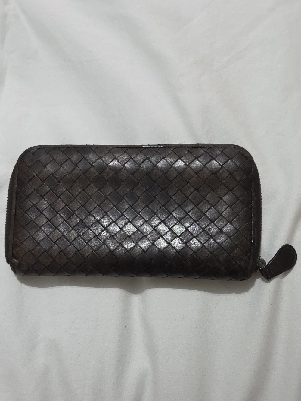 Vintage Botegga Veneta Long Zip Wallet